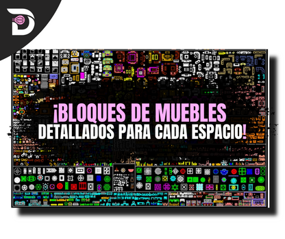 Colección +10000 Bloques para AutoCAD (DWG)