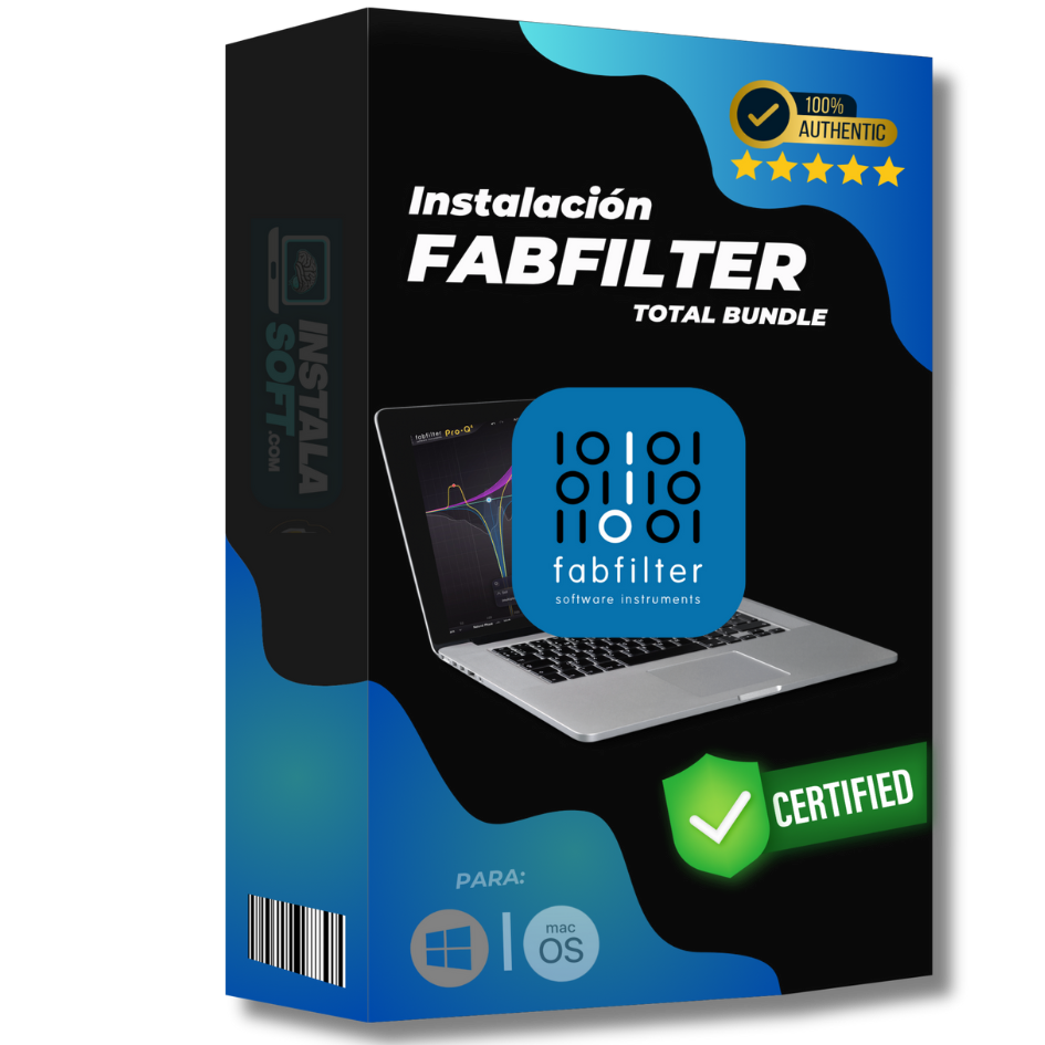 Fabfilter Bundle 2024 - Instalación para (Windows/Mac) 1 (PC)