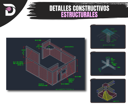 Mega Colección AutoCAD: +2000 Detalles Constructivos