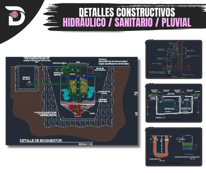 Mega Colección AutoCAD: +2000 Detalles Constructivos