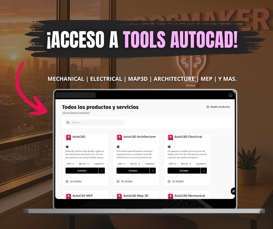 AutoCAD | Instalación 2023-2026 (Win Mac)