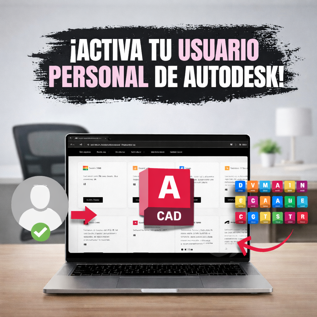 Pack AutoCAD + Revit + Civil 3D  | Suscripción 2026
