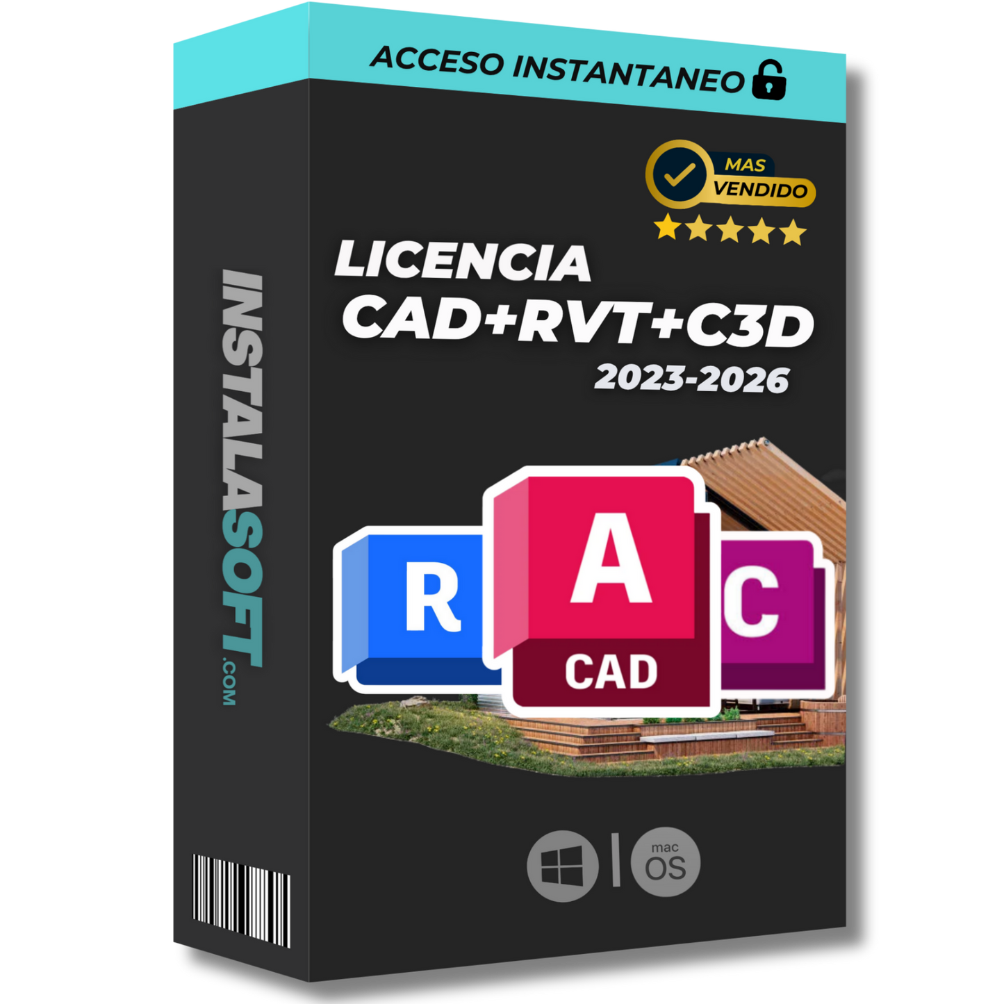 AutoCAD RVT C3D | Instalación 2023-2026
