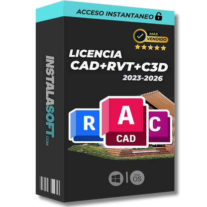 AutoCAD RVT C3D | Instalación 2023-2026