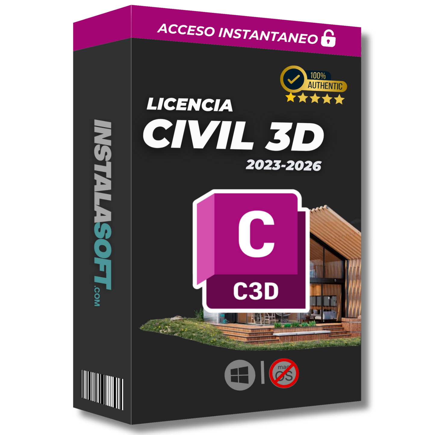 CIVIL 3D | Instalación 2023-2026 (Win Mac)