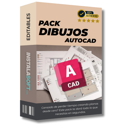 Pack de Plantillas AutoCAD + REGALO Gratis