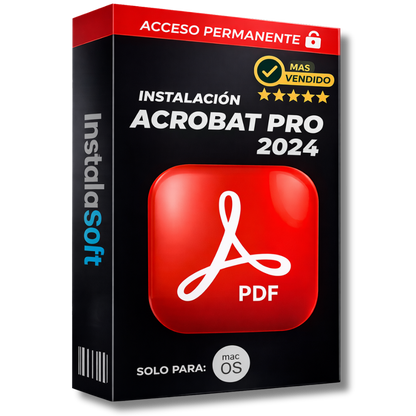 Acrobat Pro 2024 - Suscripción Pérmanente (Mac)