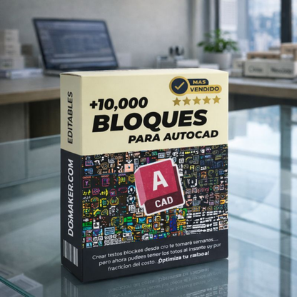 Colección +10.000 Bloques para AutoCAD (DWG)